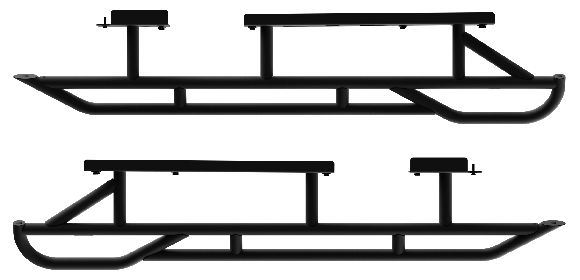 2024-2026 TOYOTA TACOMA DOUBLE CAB SHORT BED REVO ROCK SLIDERS