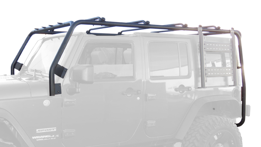 Body Armor 4x4 2007-2018 Jeep Wrangler JK 4 Door Cargo Roof Rack