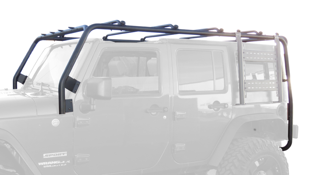 BODY ARMOR 4X4 2007-2018 JEEP WRANGLER JK 4 DOOR CARGO ROOF RACK