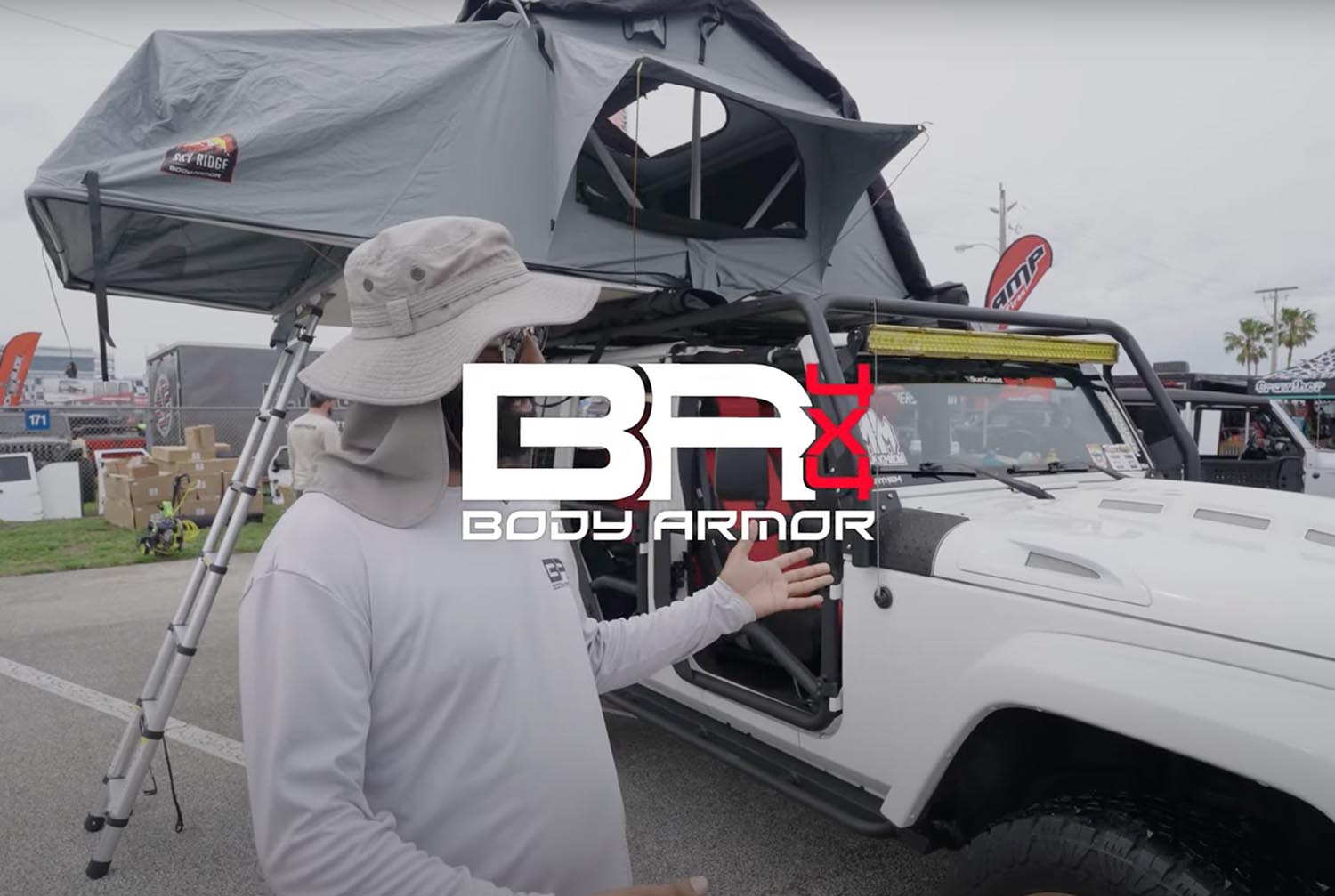 Jeep Wrangler product preview at the 2023 Jeep Beach