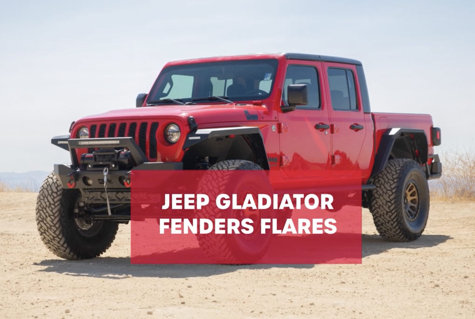 Body Armor 4x4 JT Fender Flares