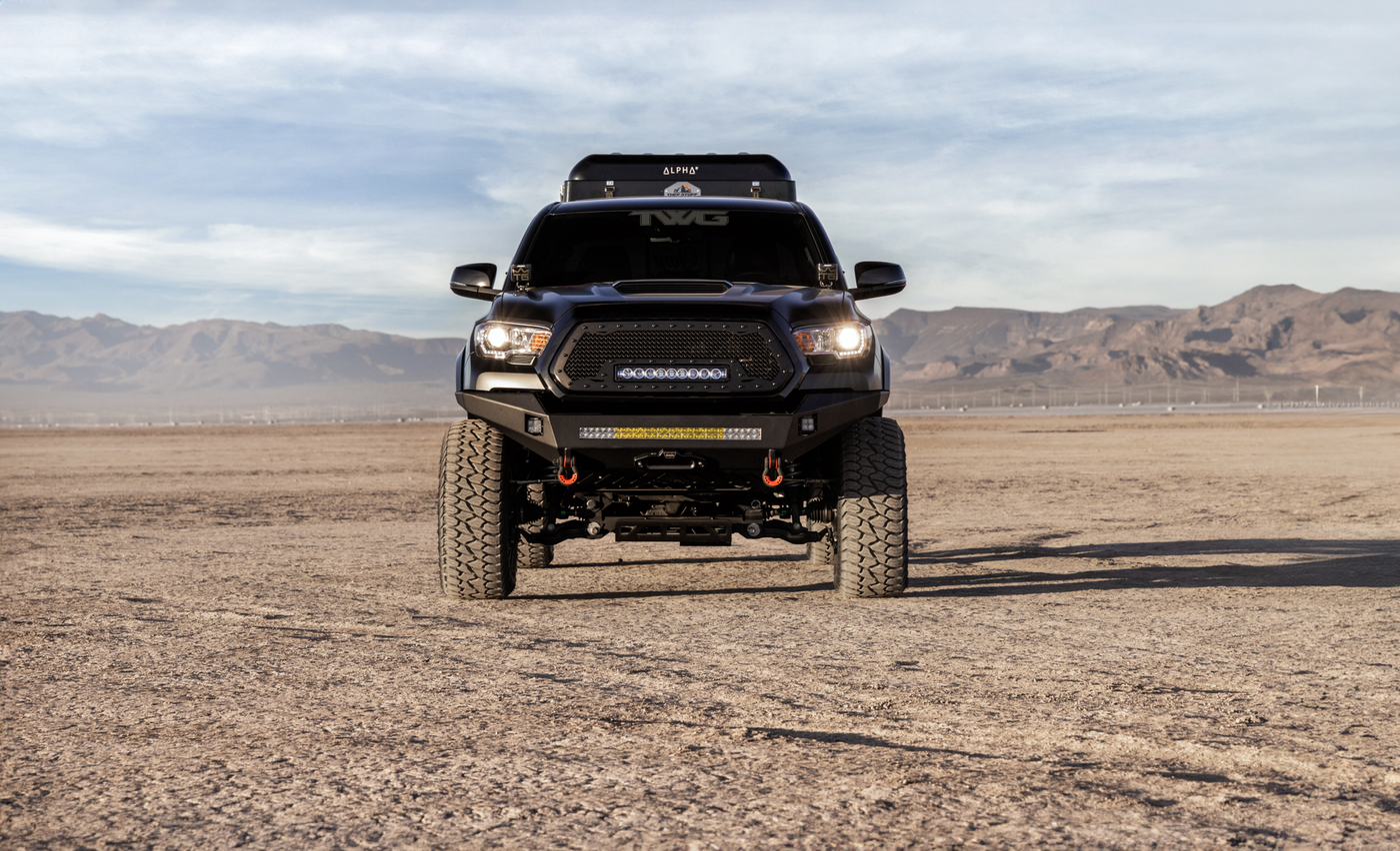 BODY ARMOR 4X4 20162023 TOYOTA PRO SERIES FRONT WINCH BUMPER