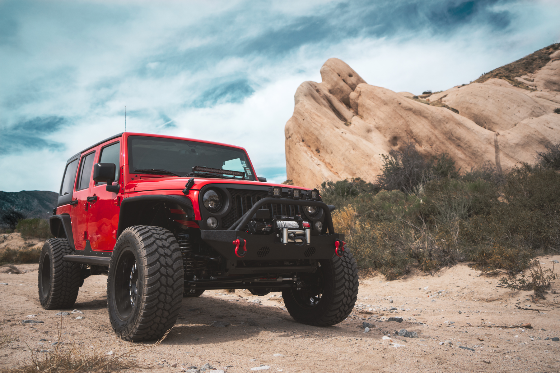 2007-2018 JEEP WRANGLER JK FRONT BUMPER MID-STUBBY