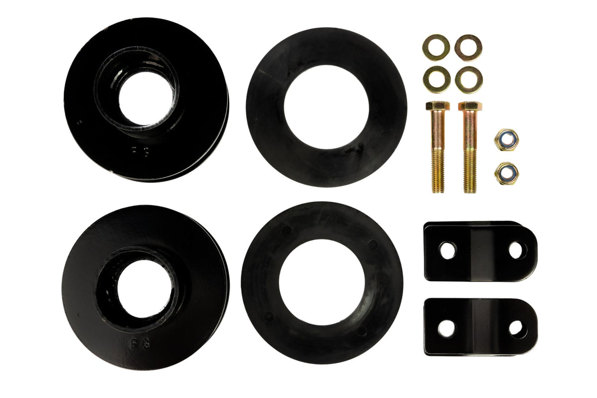 2005-2024 FORD F-250/F-350 4WD 2.5" COIL SPACER AND SHOCK EXTENSION (EXCLUDES TREMOR MODEL)