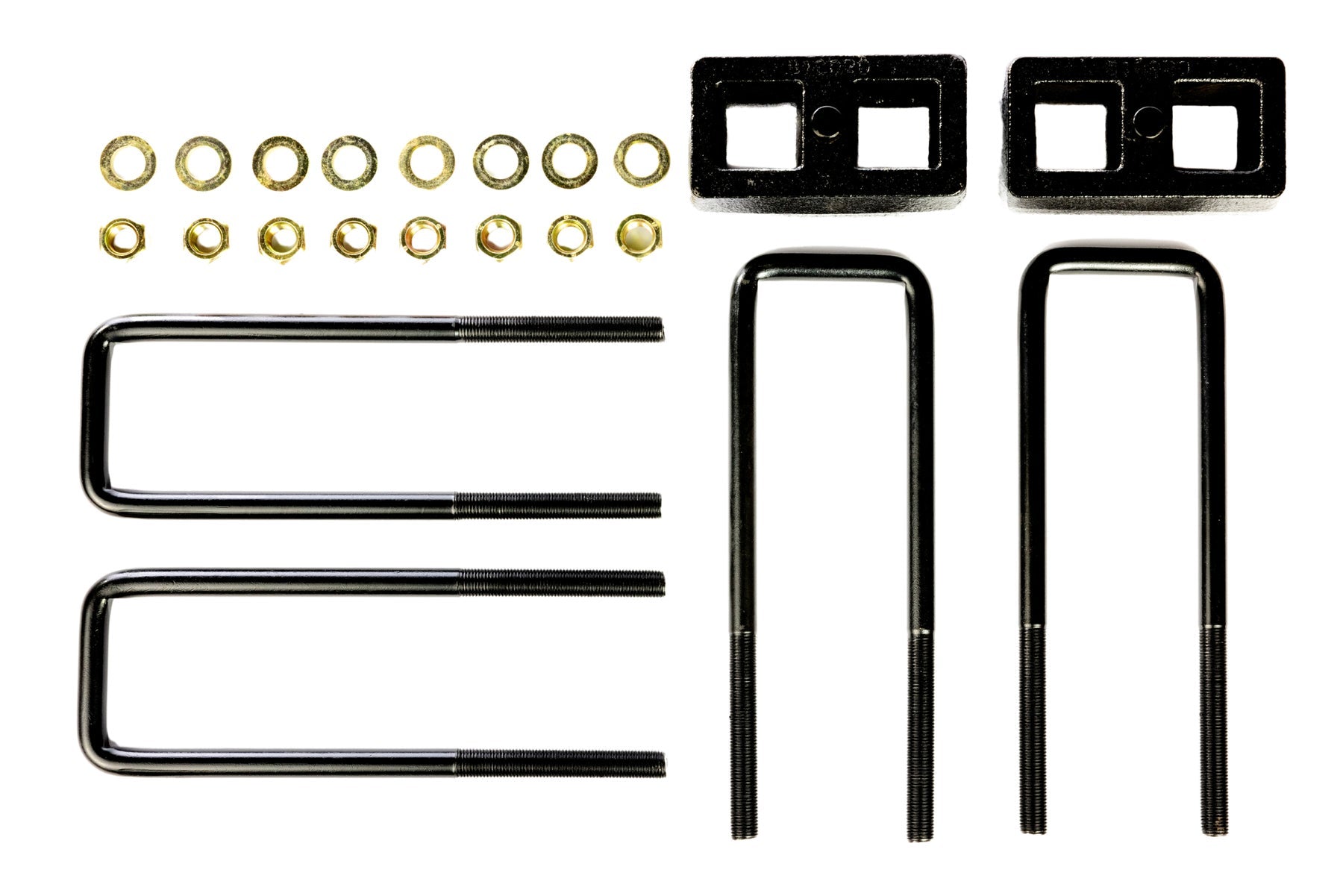 2014-2018 GMC/CHEVROLET/ 2019-2024 SILVERADO/SIERRA 1500 2WD/4WD 2" BLOCK AND U BOLT KIT