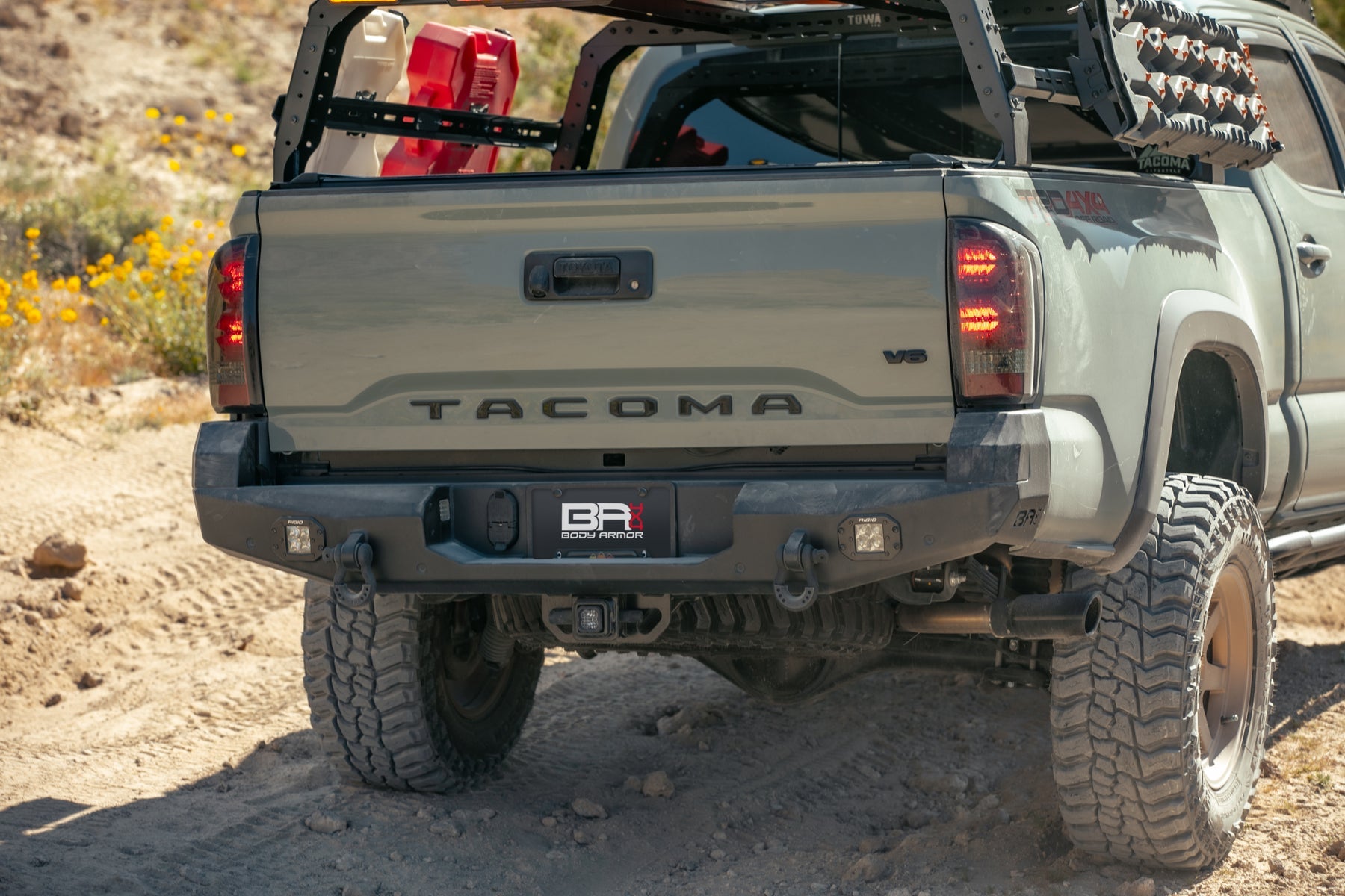 2016-2023 TOYOTA TACOMA PRO SERIES II REAR BUMPER