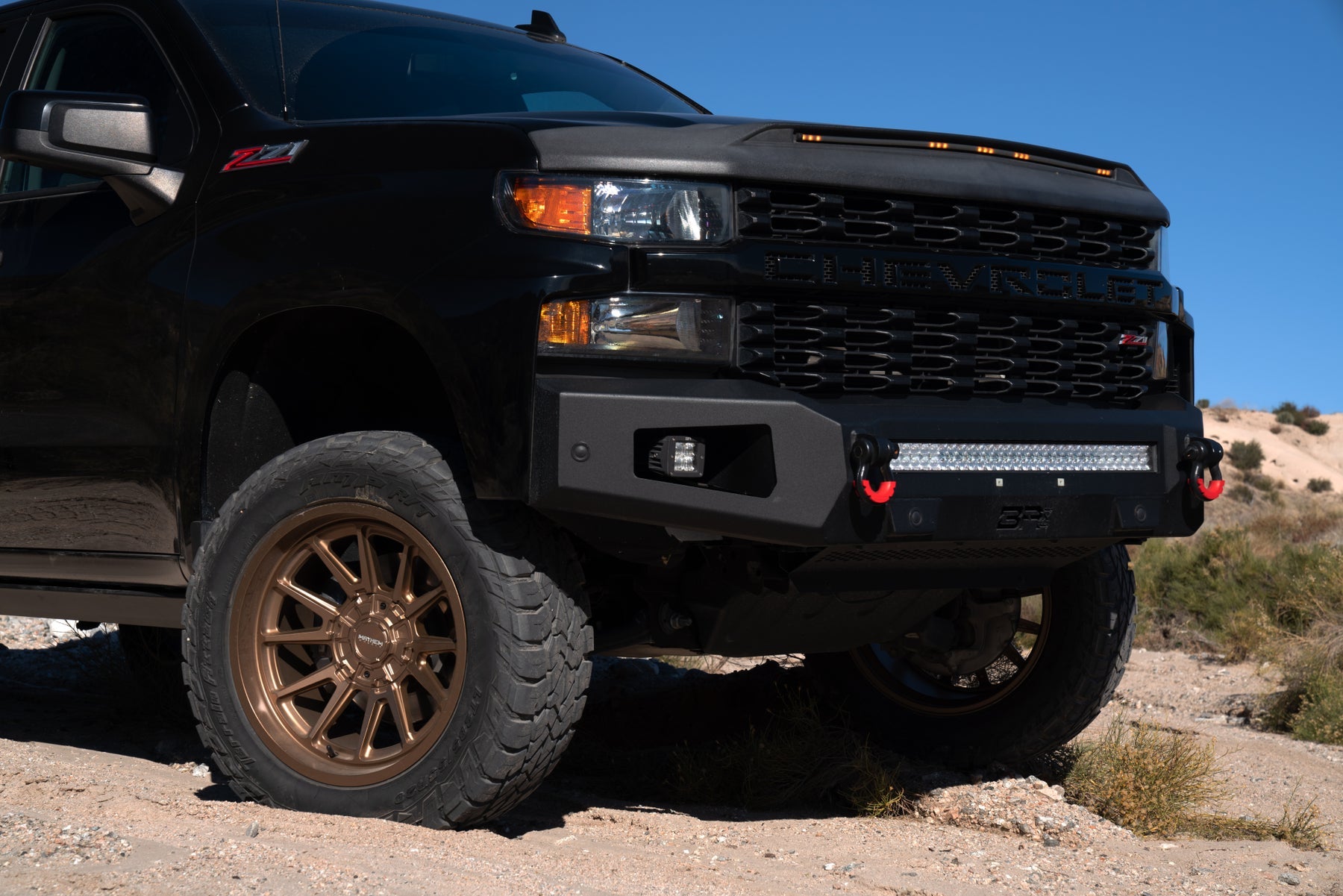 2019-2022 CHEVROLET SILVERADO 1500 AMBUSH FRONT BUMPER (NON-WINCH)