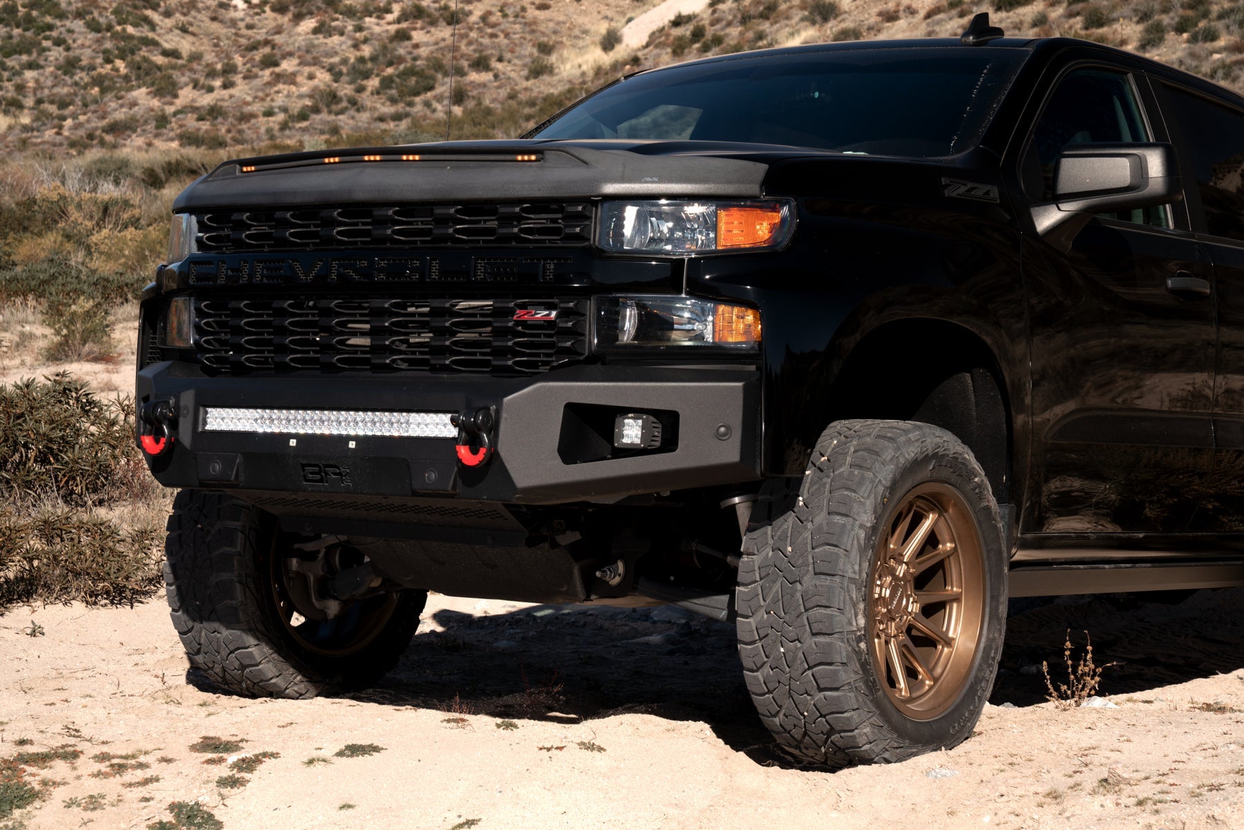 2019-2022 CHEVROLET SILVERADO 1500 AMBUSH FRONT BUMPER (NON-WINCH)