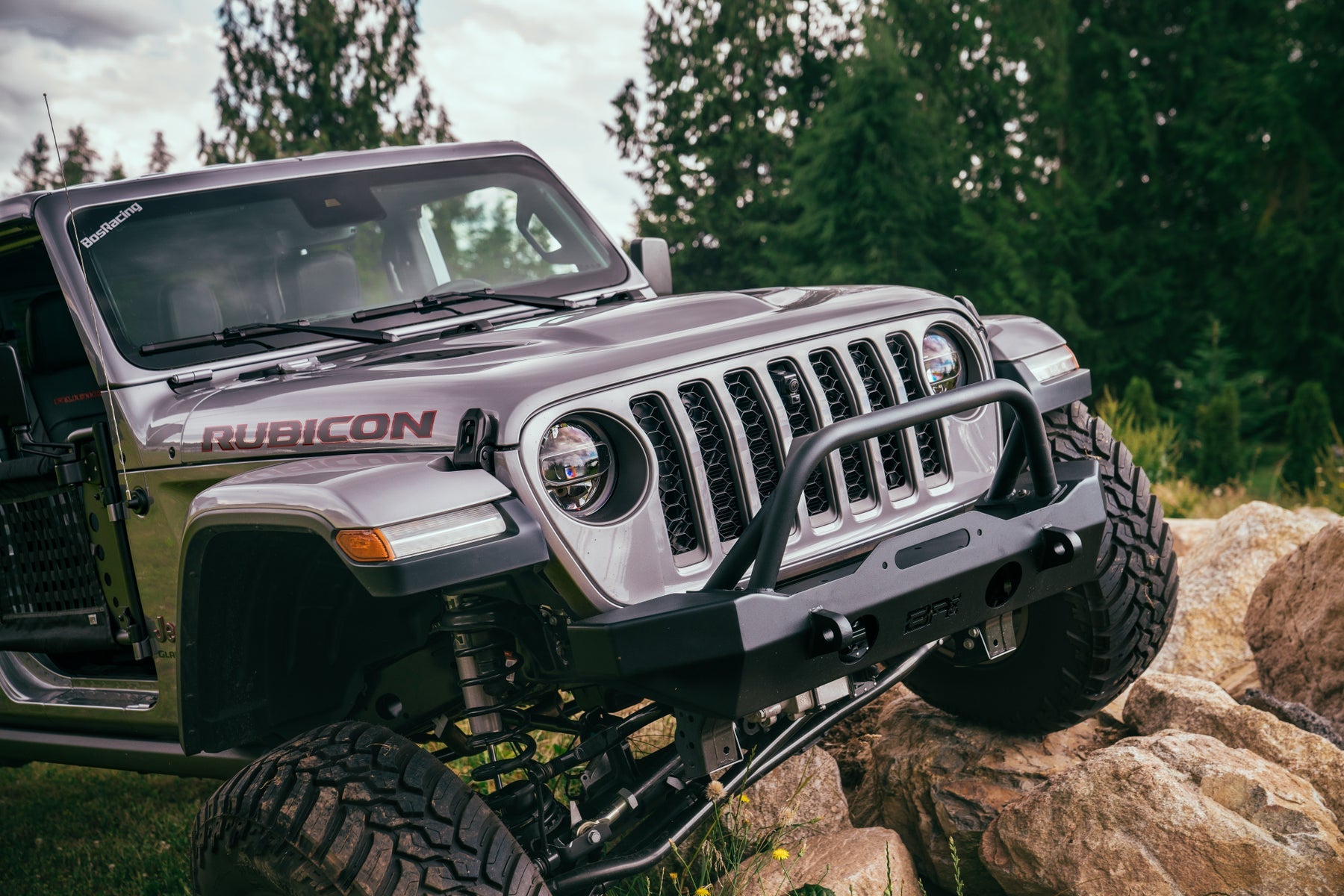 2007-2024 JEEP WRANGLER JK/JL & GLADIATOR JT MID-STUBBY FRONT BUMPER