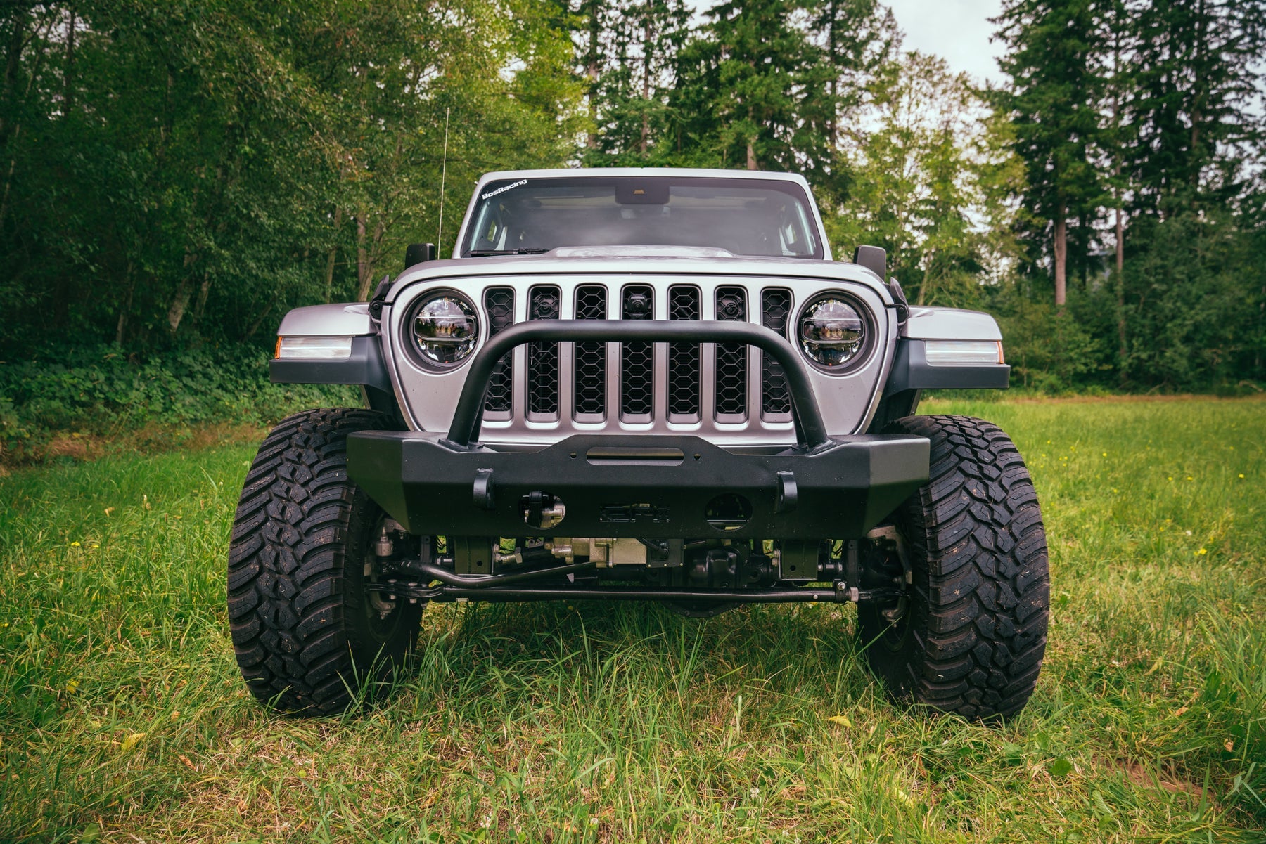 2007-2024 JEEP WRANGLER JK/JL & GLADIATOR JT MID-STUBBY FRONT BUMPER