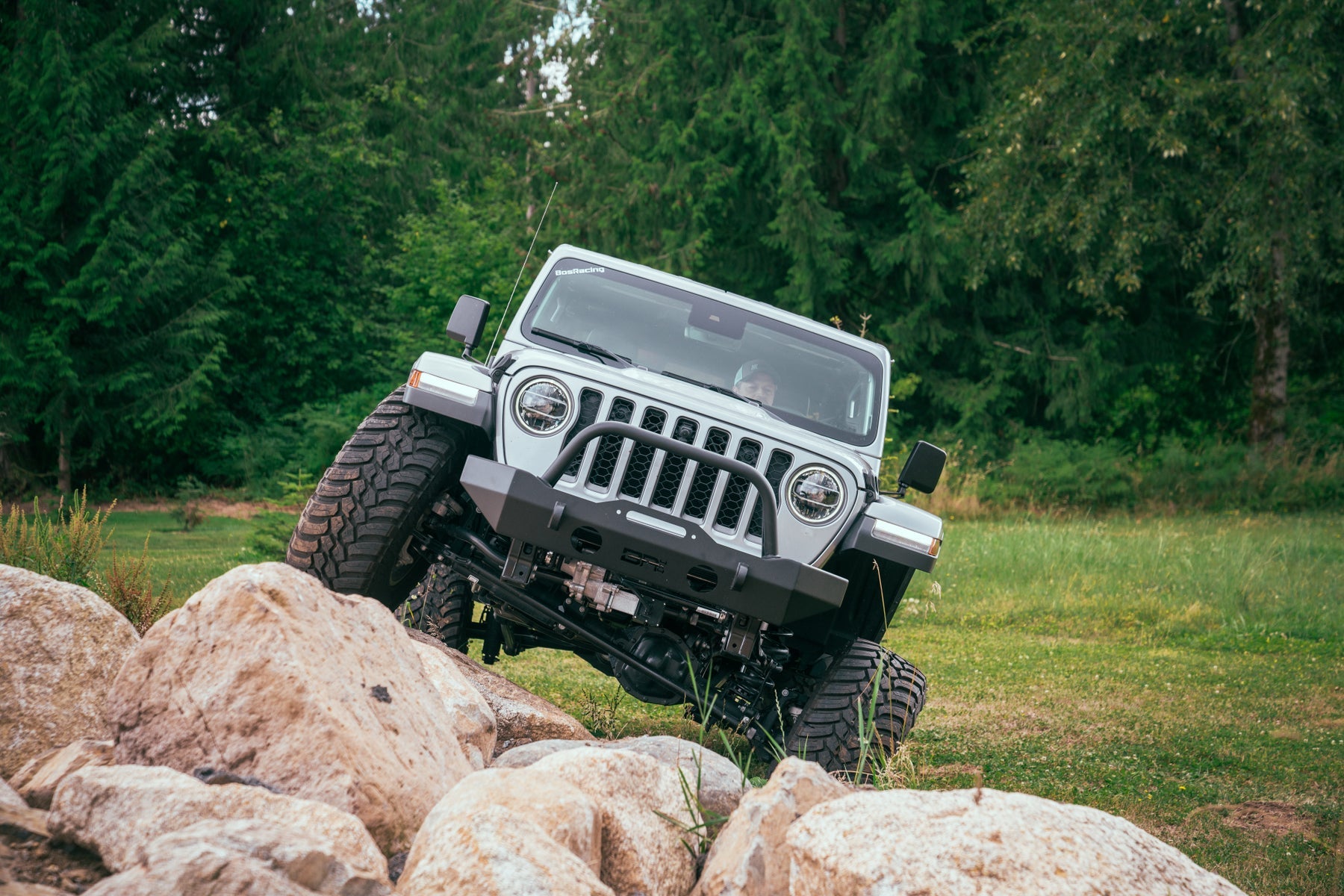 2007-2024 JEEP WRANGLER JK/JL & GLADIATOR JT MID-STUBBY FRONT BUMPER