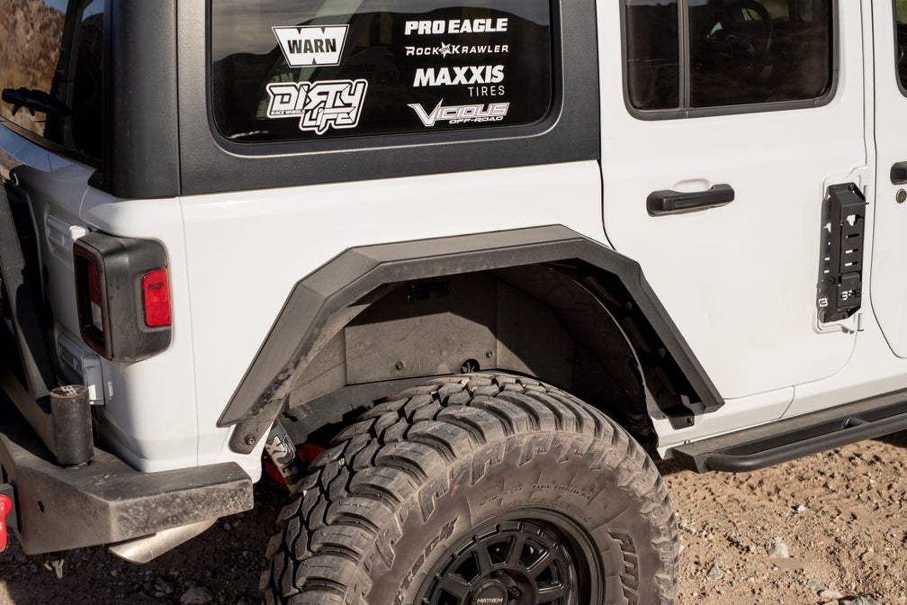 2018-2024 JEEP WRANGLER JL REAR FENDER FLARES