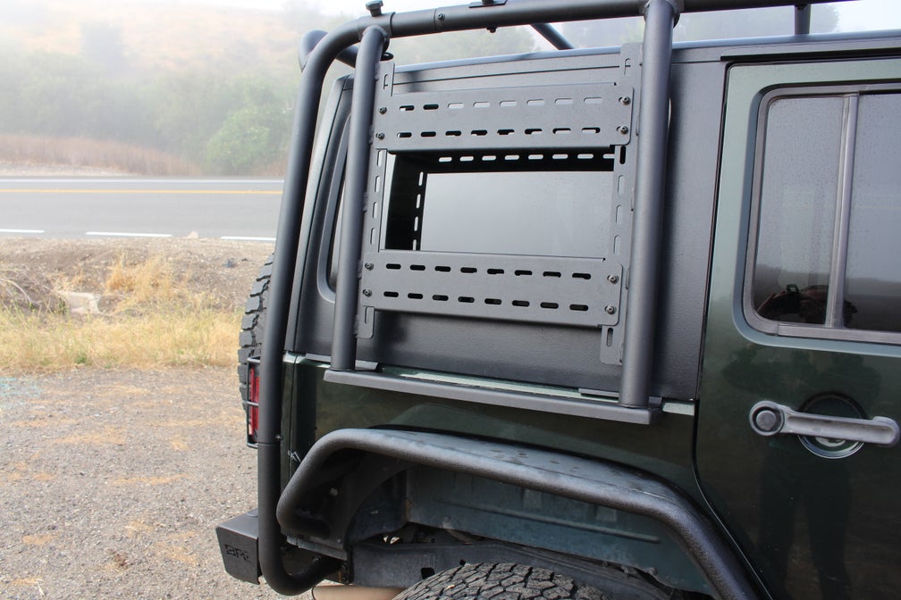 Jeep Cargo Roof Rack Accessory Mount Wrangler Body Armor 4x4 JK-7102 JK