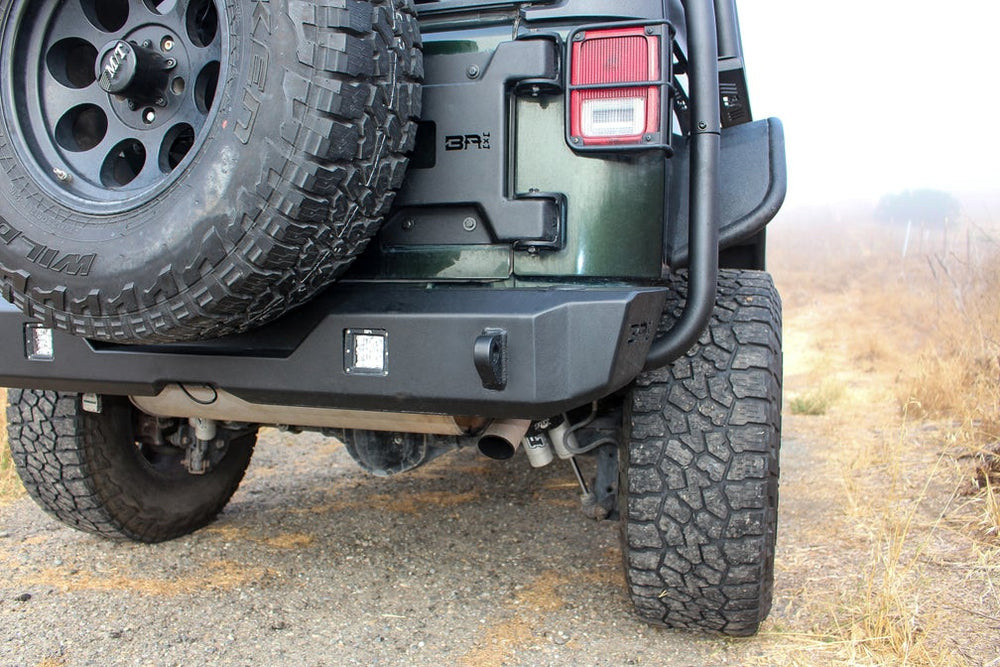 Armor Rear View BODY ARMOR 4X4 2007-2018 WRANGLER JK ORION REAR BUMPER