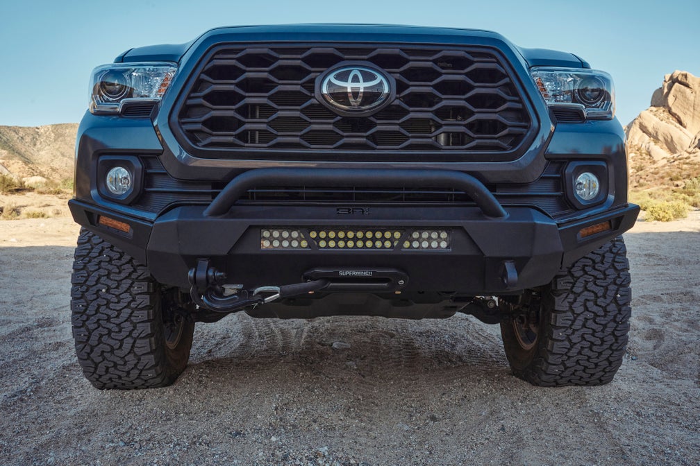 2016-2023 TOYOTA TACOMA HILINE BUMPER HIGH CLEARANCE SIDE WINGS