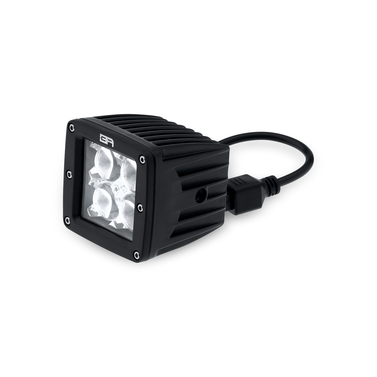 CUBE LED LIGHT FLOOD PAIR WITH WIRE HARNESS