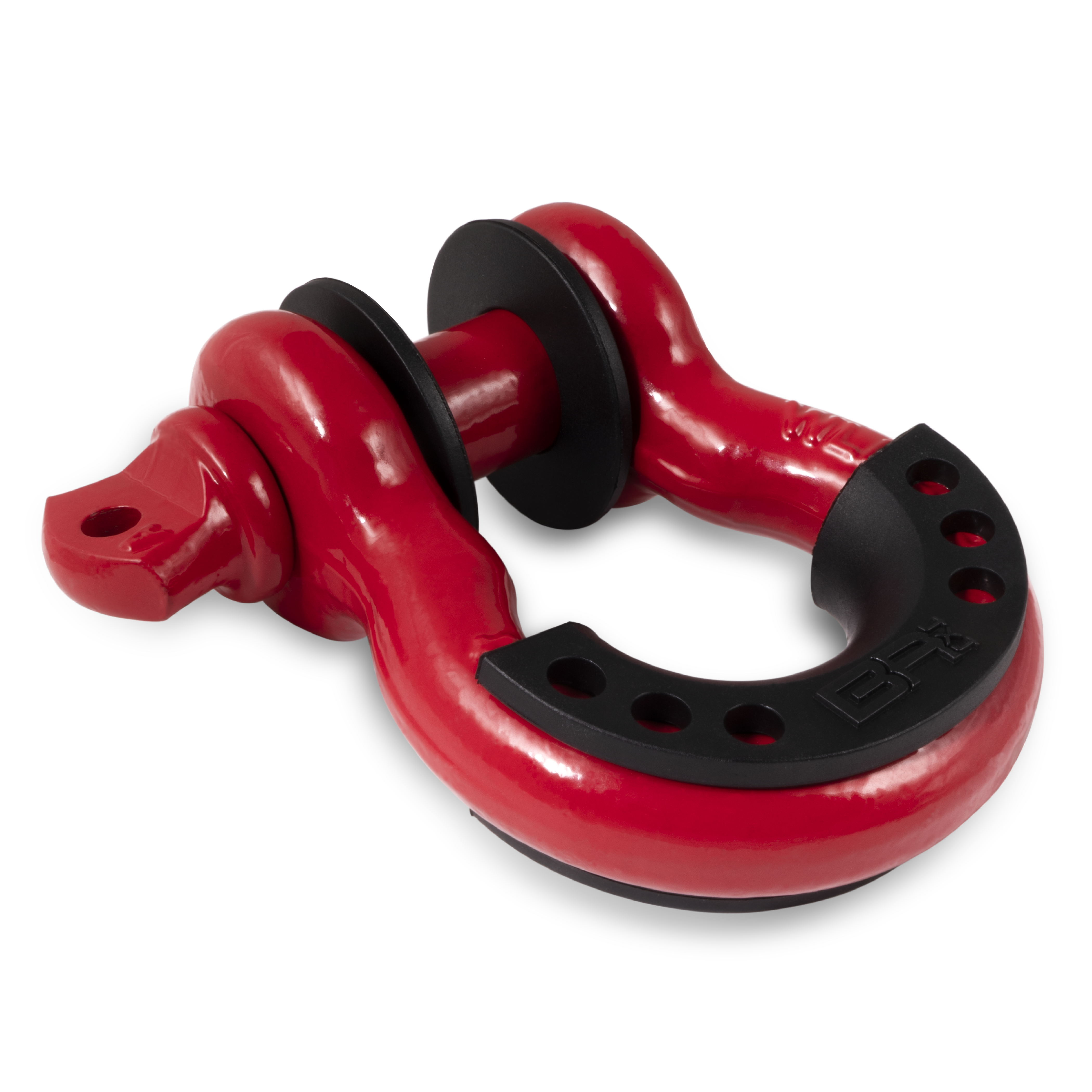 3/4 RED D-RING WITH ISOLATORS (SINGLE)