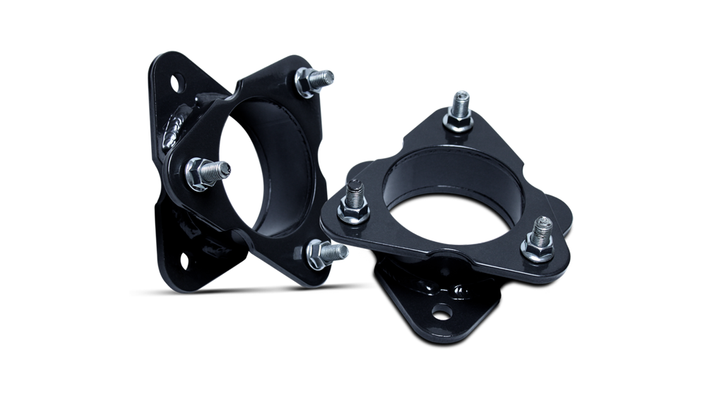2013-2018 DODGE RAM 1500 4WD (EXCEPT REBEL AND AIR SUSPENSION MODELS) 2.5 INCH STRUT SPACER AND COIL SPACER