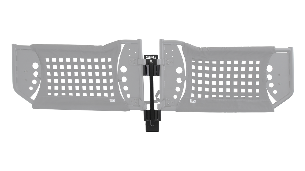 KUAFU Door Hanger Storage Rack Compatible with 1987-2024 Jeep Wrangler JK/JKU/JL/TJ/YJ/JLU & Gladiator JT Movable Car Door Holder Cart, Automotive