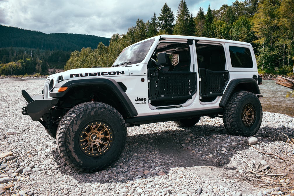 2018-2024 JEEP WRANGLER JL & GLADIATOR JT TRAILDOORS REAR, PAIR