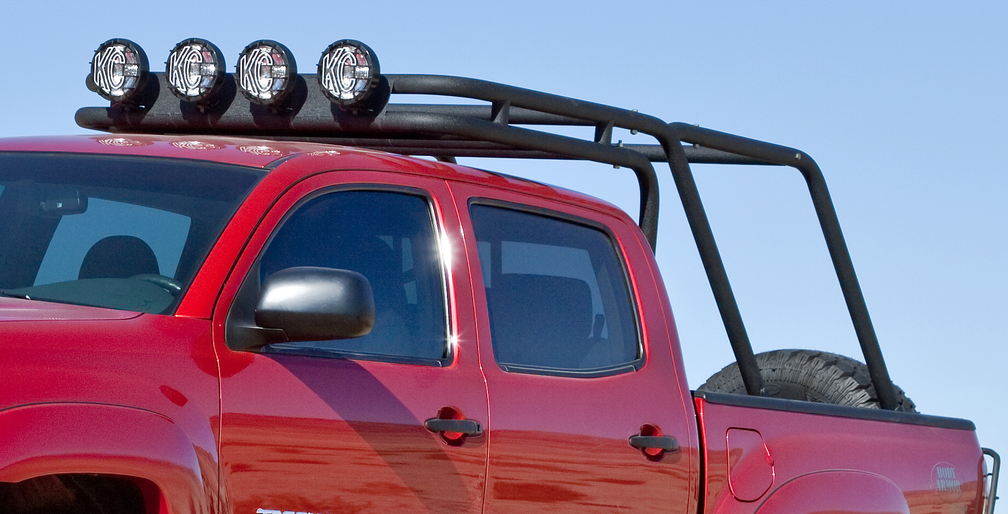 2005-2023 TOYOTA TACOMA CREW CAB BED ACCESSORIES SPORT RACK BASKET (REQUIRES TC-6124)